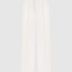 White Adige wool trousers Max Mara