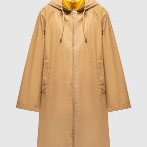 Brown jacket with a removable bar Stilnology