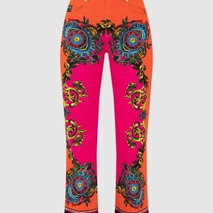 Regalia print jeans Versace Jeans Couture