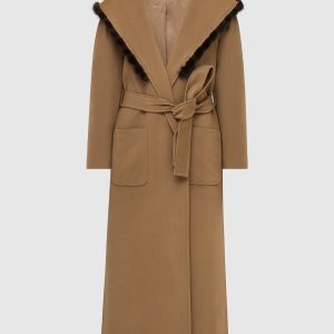 Beige wool coat Heresis