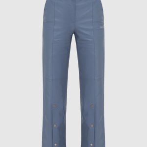 Leather trousers with slits Off-White