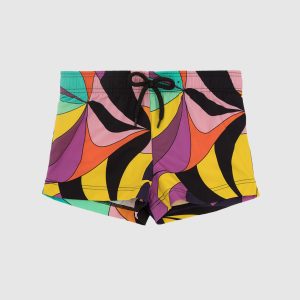 Gaya kids swim shorts in print Vilebrequin