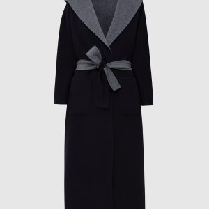 Reversible wool coat Heresis