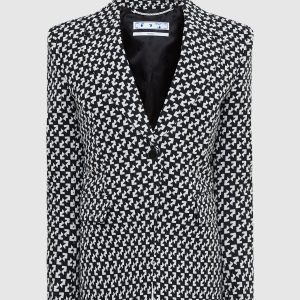 Jacket in a pattern Off-White