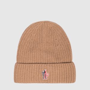 Children's brown wool hat Moncler Grenoble ENFANT