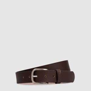 Brown leather belt Florentino
