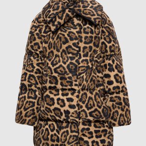 ZOSHA down jacket in animal print Goldbergh