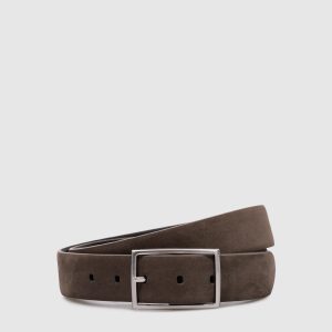 HOWARD brown nubuck belt MooRER