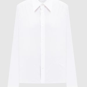 White shirt with embroidered emblem Maison Margiela MM6