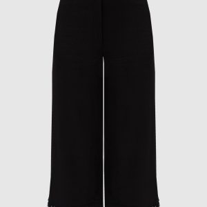 Fiaba linen trousers with fringes Max Mara