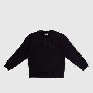 Children's sweatshirt with logo Fendi