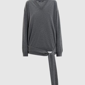 Gray cashmere pullover Dolce&Gabbana