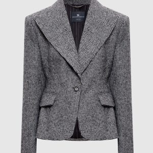 Patterned wool jacket Ermanno Scervino