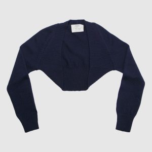 Children's dark blue bolero CAF