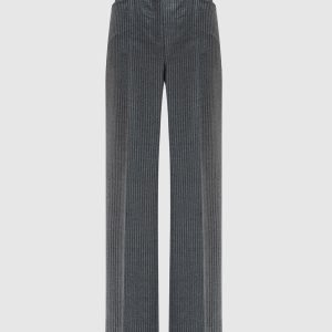 Gray pants made of wool with lurex Tom Ford