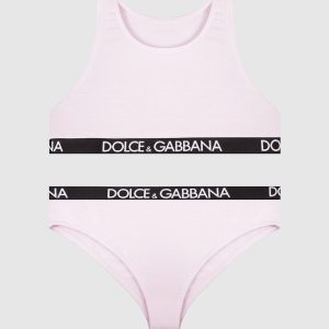 Children's pink top and panty set Dolce&Gabbana
