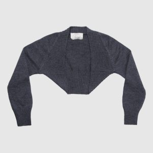 Children's dark gray bolero CAF