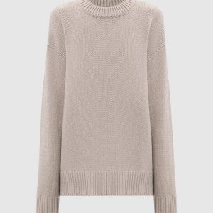 Renske beige cashmere sweater LISA YANG