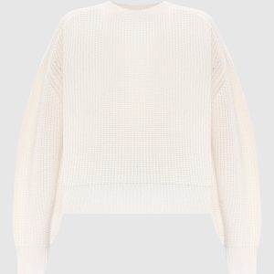 White cashmere sweater NAURU Loulou de Saison