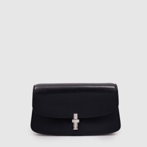 Sofia blue leather cross-body bag The Row