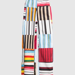 Wide trousers in print Dolce&Gabbana