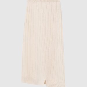 Dejan asymmetric cashmere skirt The Row