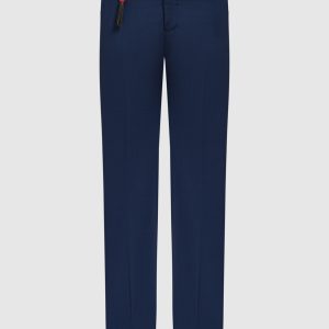 Blue pants made of wool Marco Pescarolo