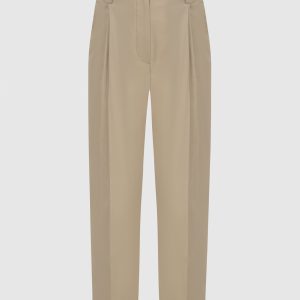 Khaki trousers Brunello Cucinelli