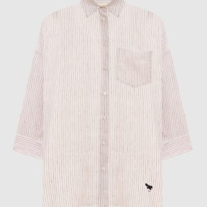 PANETTO striped linen shirt Max Mara Weekend