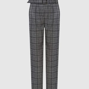 Checked wool trousers Brunello Cucinelli