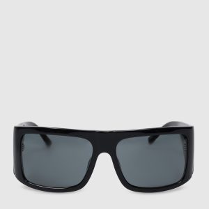 Black sunglasses ANDRE The Attico by Linda Farrow