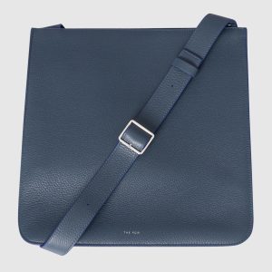 Dylan blue leather bag The Row