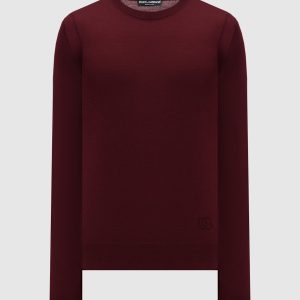Burgundy wool jumper Dolce&Gabbana