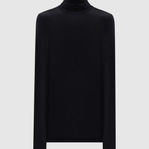 Black golf with logo Twinset