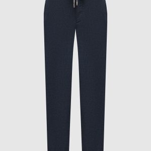 Caracciolo blue wool and cashmere pants Marco Pescarolo
