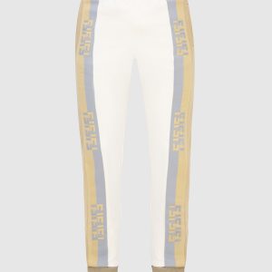 Sweatpants with contrast panels Fendi