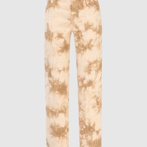 Tie-dye Cropped Cargo Pants Twinset