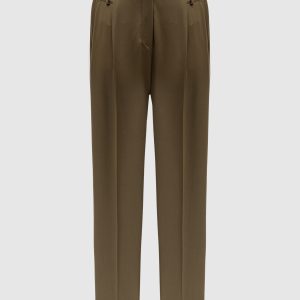 CELTICO brown wool trousers Max Mara