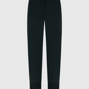 Dark Green Chinos Peserico
