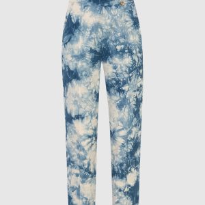 High waist tie-dye trousers Twinset