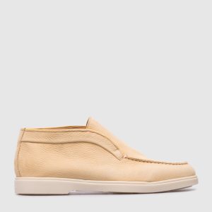Yellow nubuck deserts Santoni