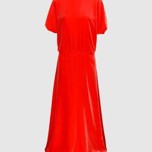 Red dress Valentino