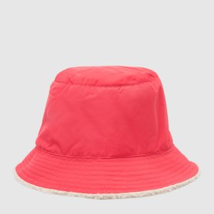 Reversible pink wool bucket hat Meteo By Yves Salomon