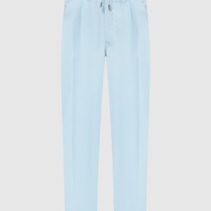 Blue pants made of wool Enrico Mandelli