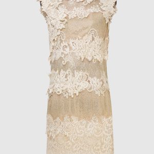 Dress with crystals and lace Ermanno Scervino