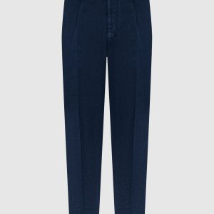 Blue linen pants Brunello Cucinelli