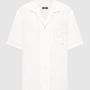 Ivory linen shirt Peserico