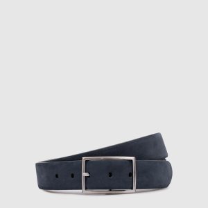Blue HOWARD nubuck belt MooRER
