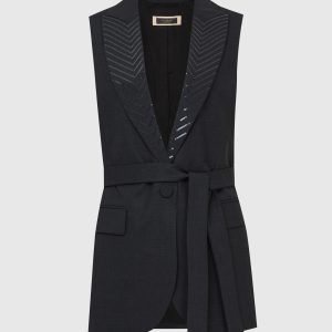 Wool vest with sequins Peserico
