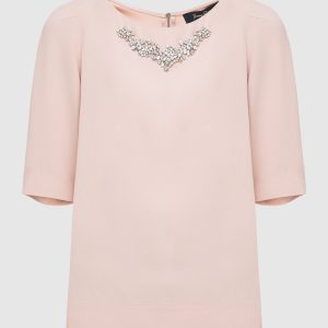 Powder blouse with crystals Jenny Packham
